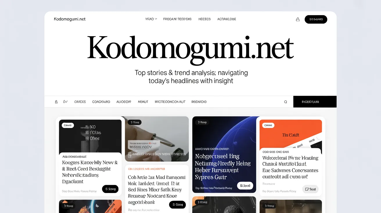 kodomogumi.net - top stories & trend analysis